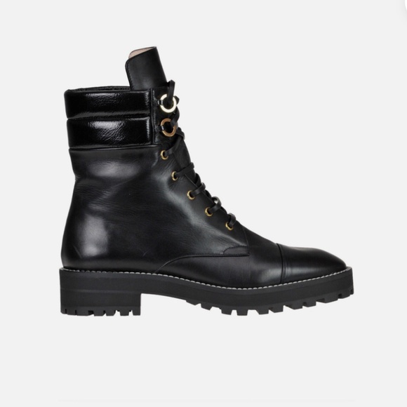 Stuart Weitzman Lexy Combat Boot, 7.5, CB2463 - Picture 4 of 12